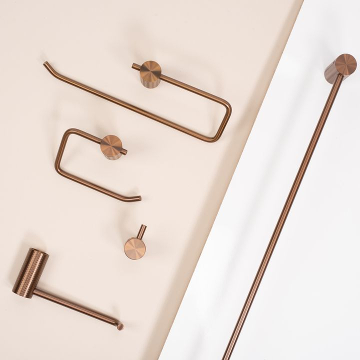 Cuier de baie 9711A Prism cupru periat [6]