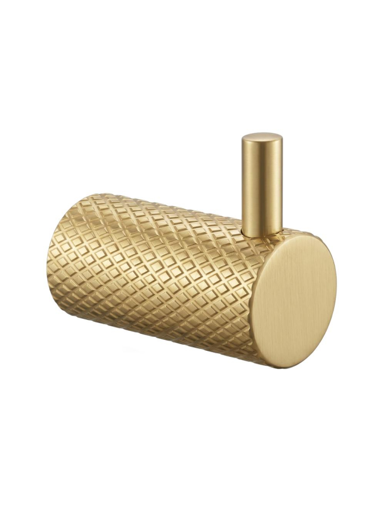 Cuier de baie Rea Otto A62305BG auriu periat 23x45x50 mm [2]