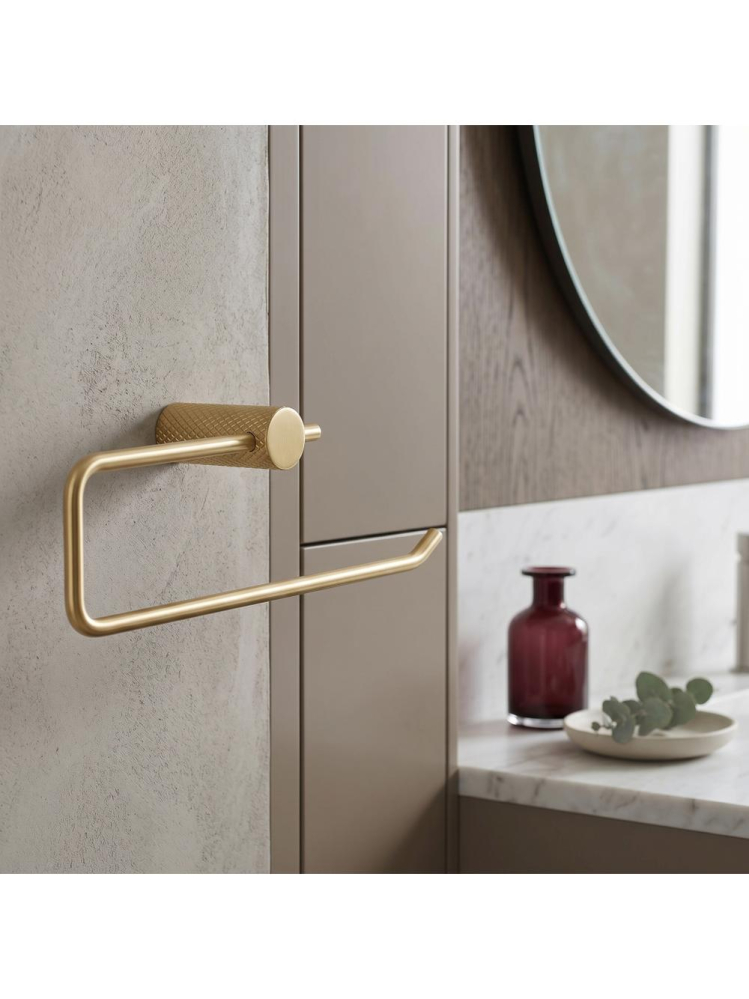 Cuier de baie Rea Otto A62310BG auriu periat 265x95x70 mm [4]