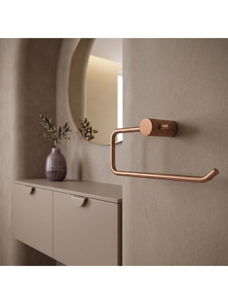 Cuier de baie Rea Otto A62310BRG cupru periat 265x95x70 mm metal [4]