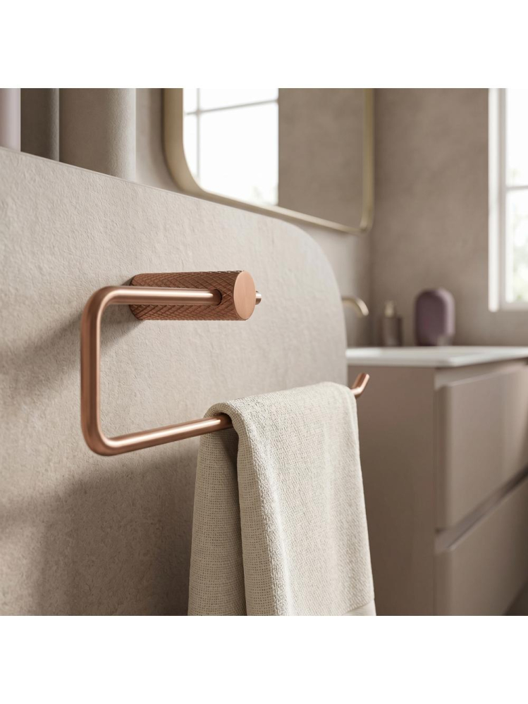 Cuier de baie Rea Otto A62310BRG cupru periat 265x95x70 mm metal [5]
