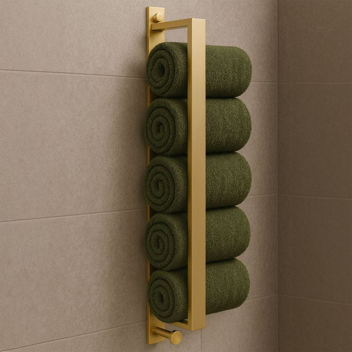 Cuier de baie auriu periat [5]