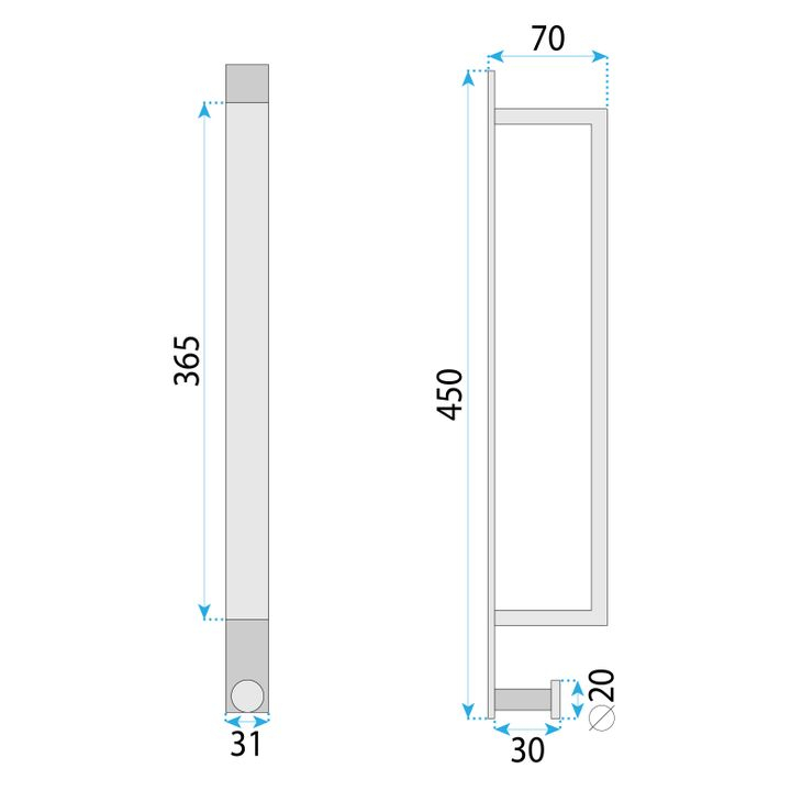 Cuier de baie auriu periat [4]