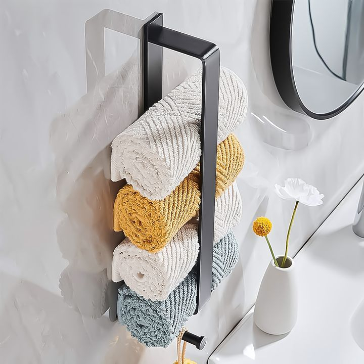 Cuier de baie negru [2]