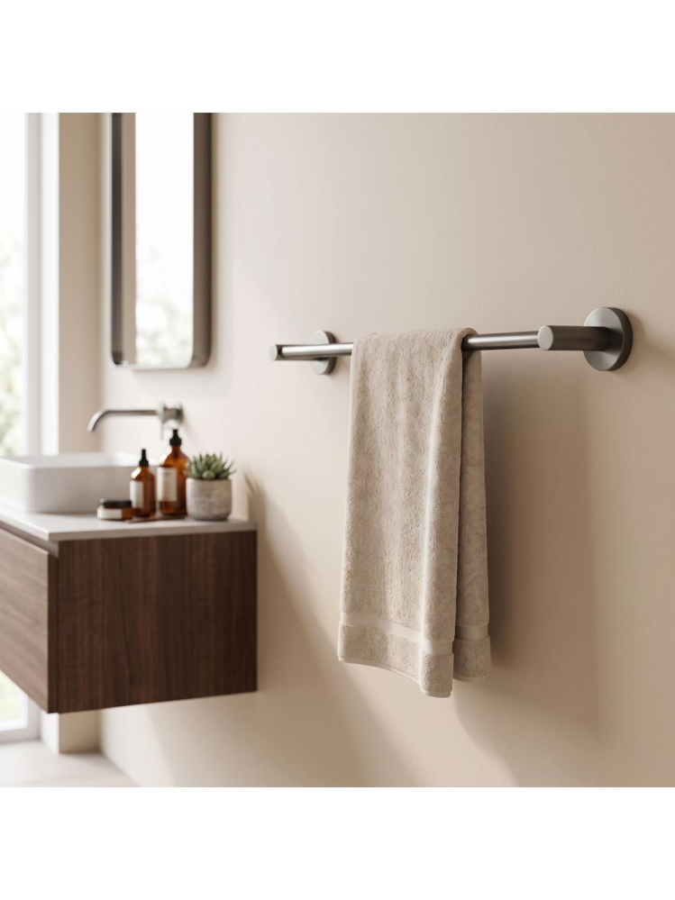 Cuier de baie Rea Leo 5601 Titan 630 mm metal montaj perete [3]