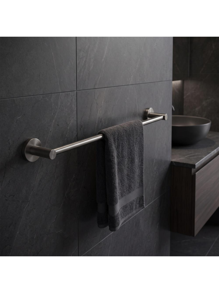 Cuier de baie Rea Leo 5601 Titan 630 mm metal montaj perete [5]