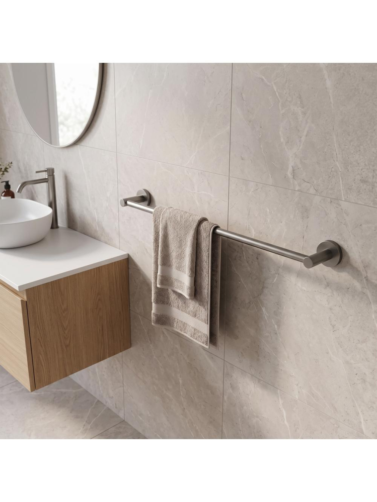 Cuier de baie Rea Leo 5601 Titan 630 mm metal montaj perete [2]