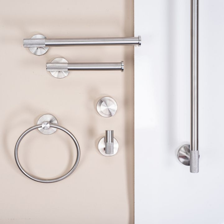 Cuier de baie Ring 6610 Modern crom periat [8]