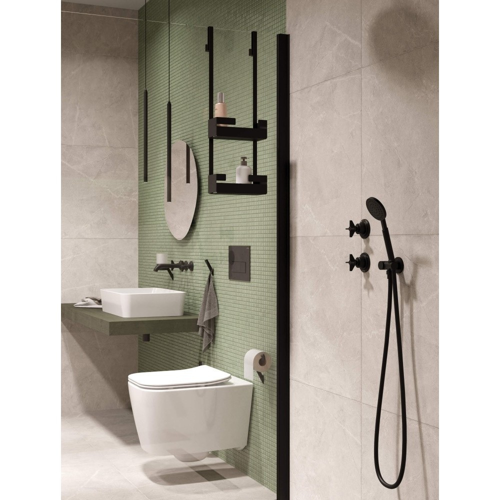 Cuier Deante Silia negru [4]