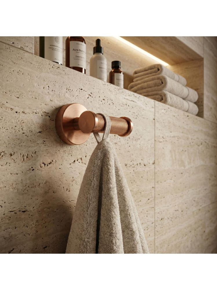Cuier dublu 6612 Modern cupru periat [2]