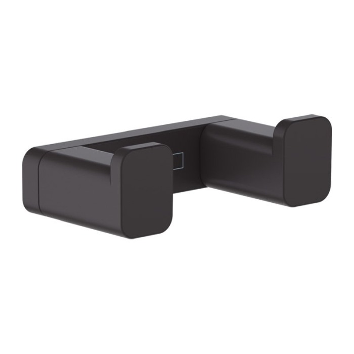 Cuier dublu, Hansgrohe, AddStoris, negru mat [1]