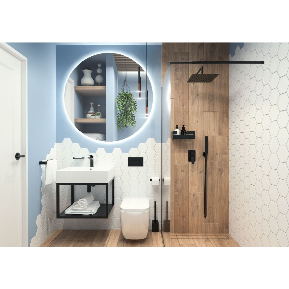 Deante Mokko Perie WC, negru [3]