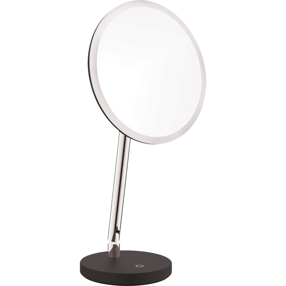 Deante Silia Oglinda cosmetica cu iluminare LED Ø22 cm, crom [1]