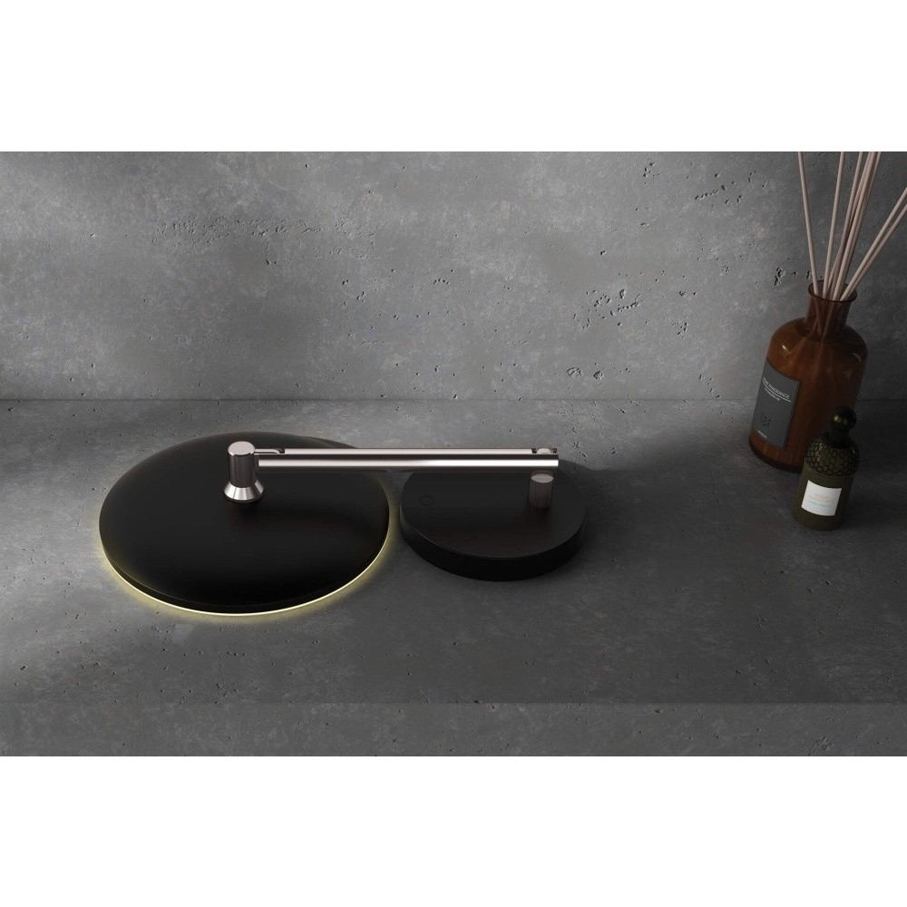Deante Silia Oglinda cosmetica cu iluminare LED Ø22 cm, crom [6]