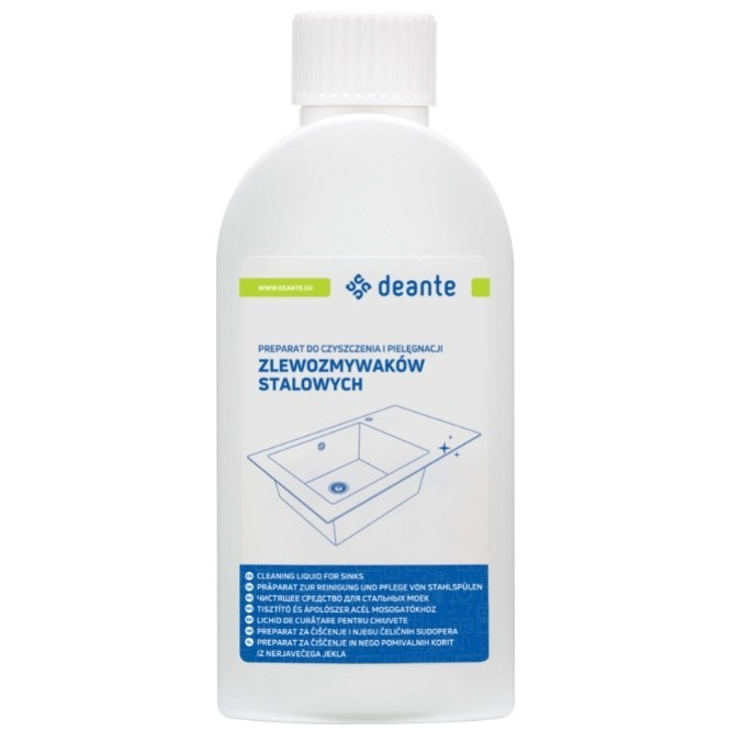 Deante Solutie pentru curatarea si ingrijirea chiuvetelor din otel, 250 ml [1]