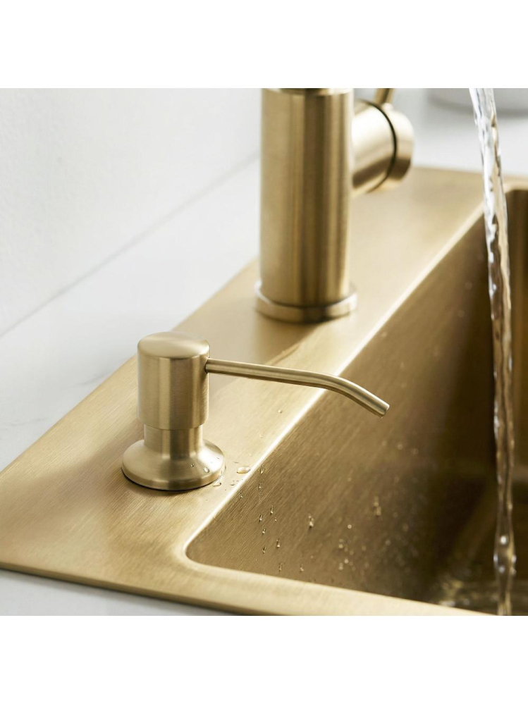 Dispenser chuveta pentru detergent Rea LON auriu periat [3]