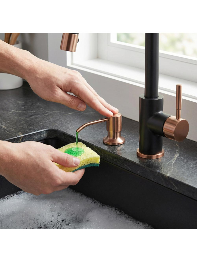 Dispenser chuveta pentru detergent Rea LON cupru periat [5]