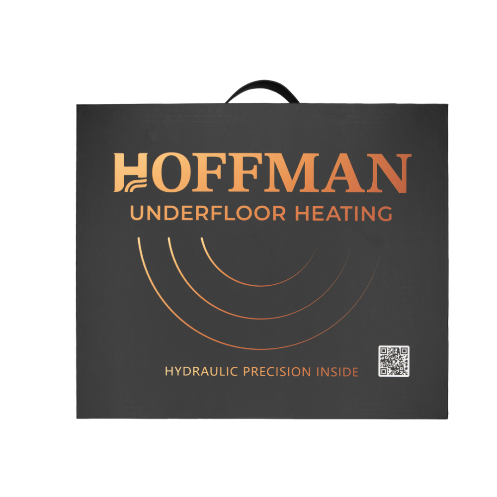 Distribuitor cu debitmetru 7 căi (1″ x 3/4″) cu aerisitor si robinet golire, Hoffman Underfloor Heating [11]