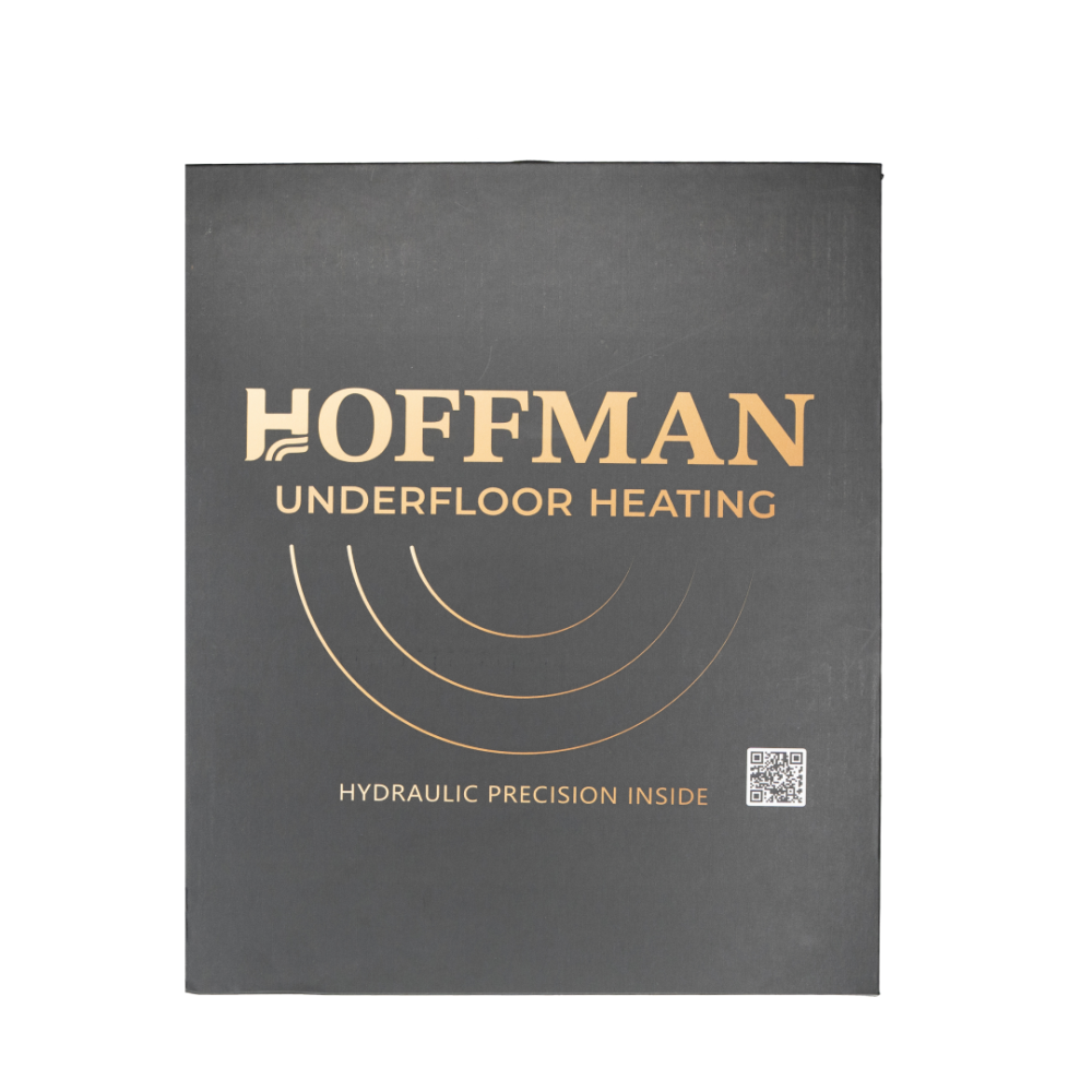 Distribuitor cu debitmetru 4 căi (1″ x 3/4″) cu aerisitor si robinet golire, Hoffman Underfloor Heating [5]