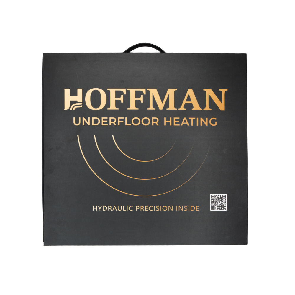 Distribuitor cu debitmetru 6 căi (1″ x 3/4″) cu aerisitor si robinet golire, Hoffman Underfloor Heating [5]