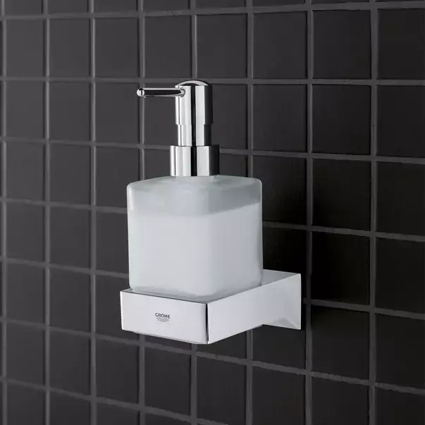 Dozator sapun lichid Grohe Selection Cube crom lucios [3]