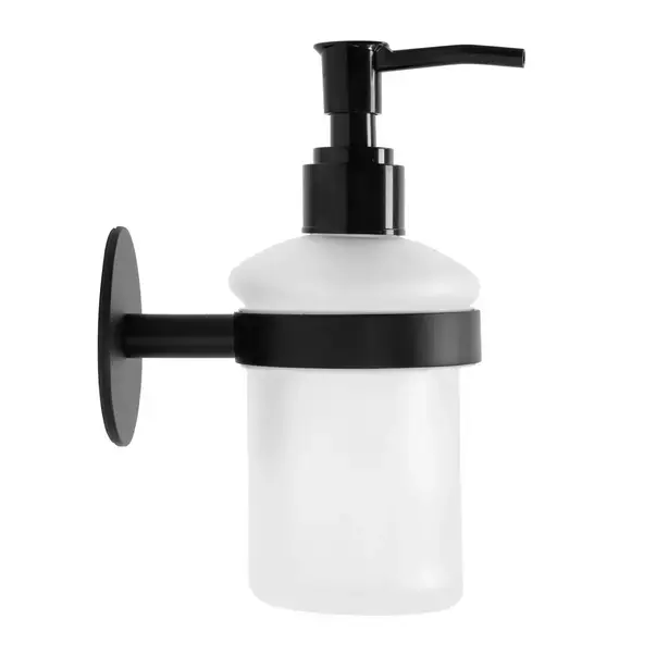 Dozator sapun lichid Rea 322217A finisaj alb - negru [4]
