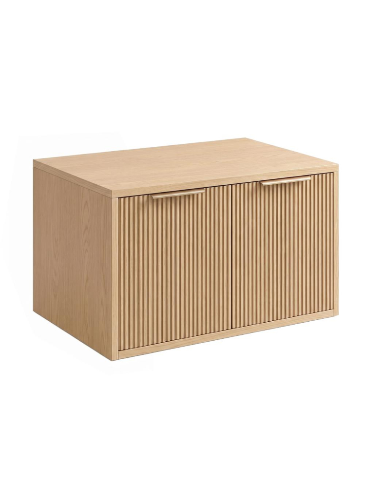 Dulap baie pentru lavoar Rea Core 60cm bej [9]
