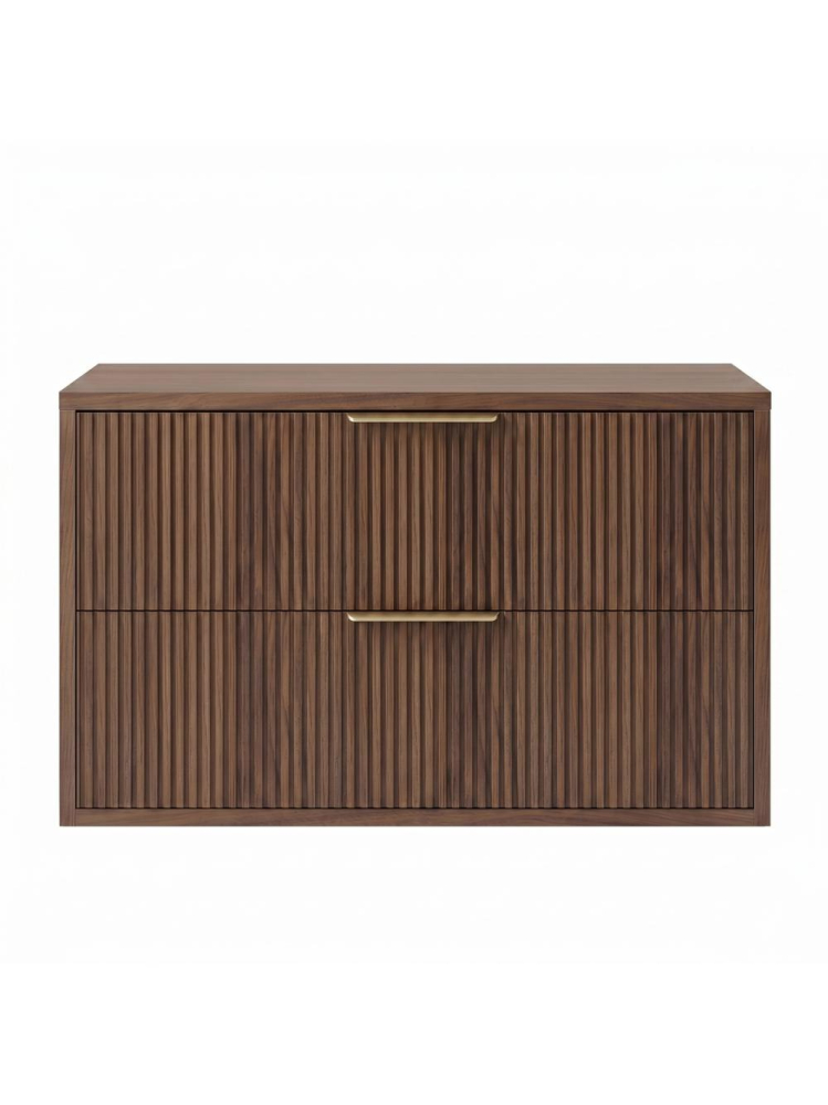 Dulap baie pentru lavoar Rea Mono 80cm maro [11]