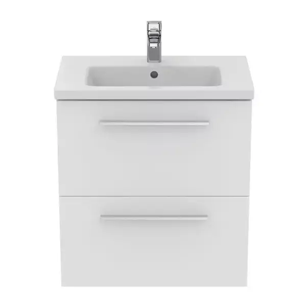 Dulap baza suspendat Ideal Standard i.life S 2 sertare alb mat 60 cm [2]