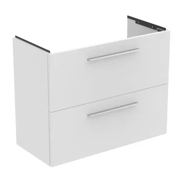 Dulap baza suspendat Ideal Standard i.life S 2 sertare alb mat 80 cm [8]