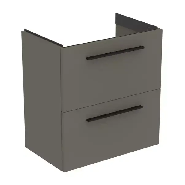 Dulap baza suspendat Ideal Standard i.life S 2 sertare gri 60 cm [1]