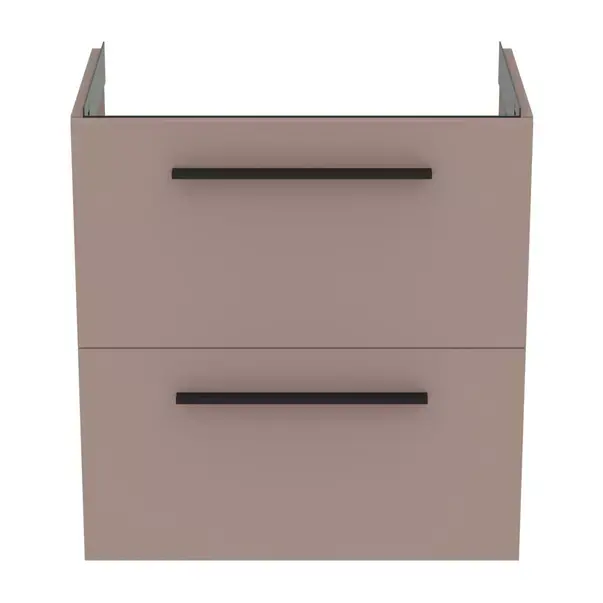 Dulap baza suspendat Ideal Standard i.life S 2 sertare gri - bej 60 cm [5]