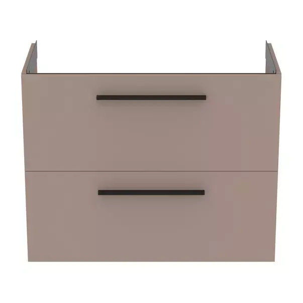 Dulap baza suspendat Ideal Standard i.life S 2 sertare gri - bej 80 cm [6]