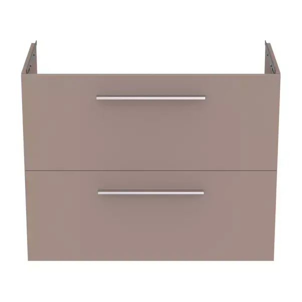 Dulap baza suspendat Ideal Standard i.life S 2 sertare gri - bej 80 cm [8]
