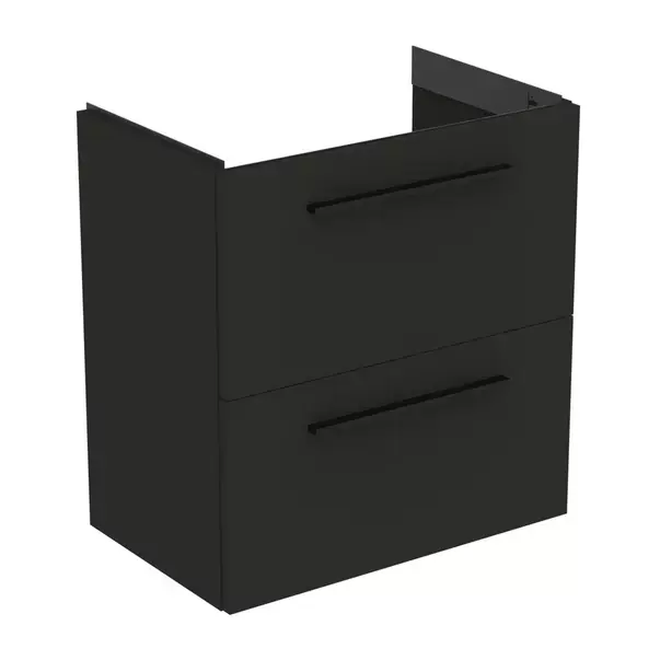 Dulap baza suspendat Ideal Standard i.life S 2 sertare gri carbon 60 cm [1]