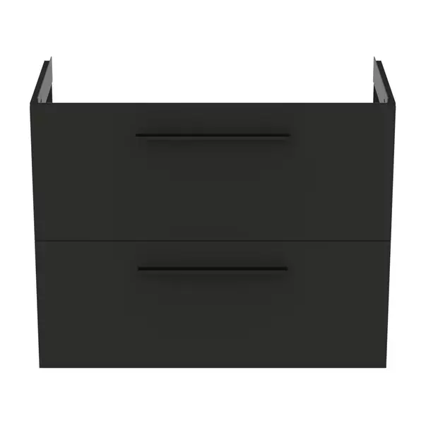 Dulap baza suspendat Ideal Standard i.life S 2 sertare gri carbon 80 cm [7]