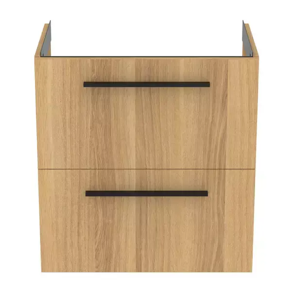Dulap baza suspendat Ideal Standard i.life S 2 sertare stejar 60 cm [8]