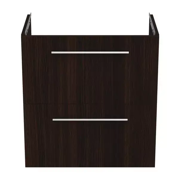 Dulap baza suspendat Ideal Standard i.life S 2 sertare stejar cafeniu 60 cm [4]