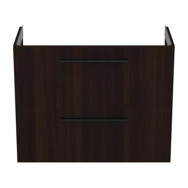 Dulap baza suspendat Ideal Standard i.life S 2 sertare stejar cafeniu 80 cm [6]
