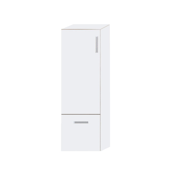 Dulap cu oglinda, 2 usi, iluminare LED, Kolpasan, Blanche, 70 cm, alb [1]