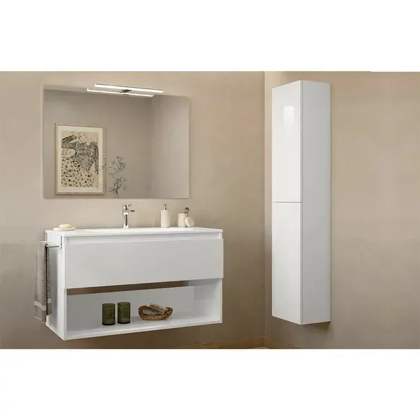 Dulap inalt suspendat Gala Daily gri 2 usi 30 cm [3]