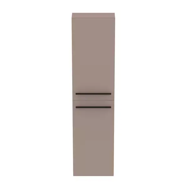 Dulap inalt suspendat Ideal Standard i.life S finisaj gri - bej 40 cm 2 usi [2]