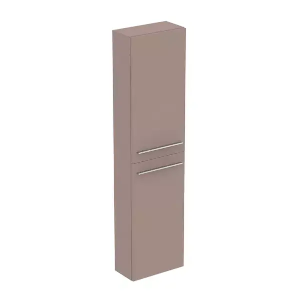 Dulap inalt suspendat Ideal Standard i.life S finisaj gri - bej 40 cm 2 usi [3]