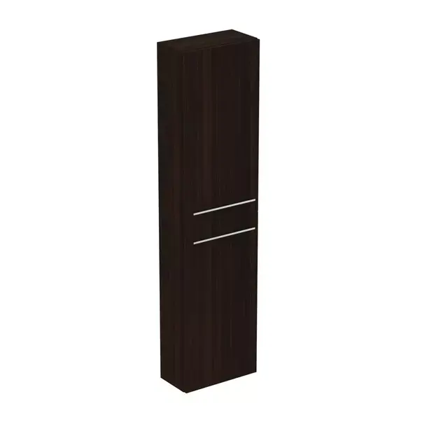 Dulap inalt suspendat Ideal Standard i.life S finisaj stejar cafeniu 40 cm 2 usi [4]