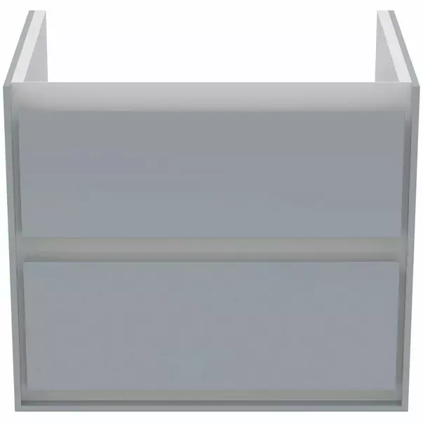 Dulap suspendat pentru lavoar gri deschis mat Ideal Standard Connect Air 60 cm [1]