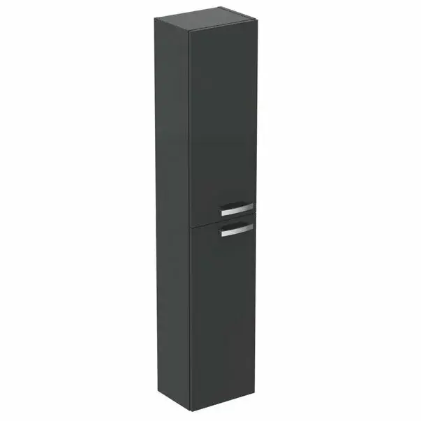 Dulap tip coloana suspendat gri lucios Ideal Standard Tempo 2 usi Softclose [1]