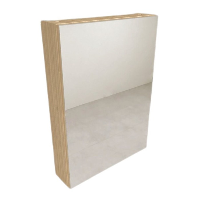 Dulapior suspendat cu oglinda, Kolpasan, Naomi, 1 usa, 50 cm, natural wood [1]