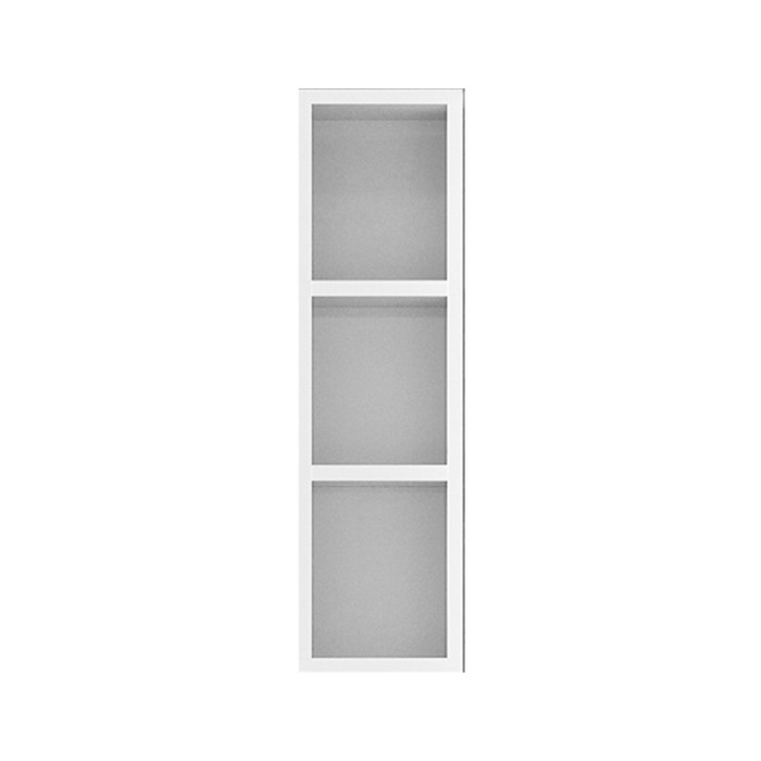 Dulapior suspendat deschis cu polite, Kolpasan, Naomi, 70 cm, alb [1]