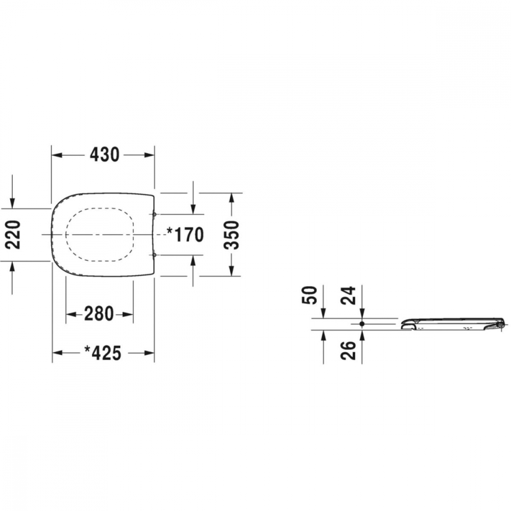 Duravit D-Code capac wc alb 0067310000 [2]
