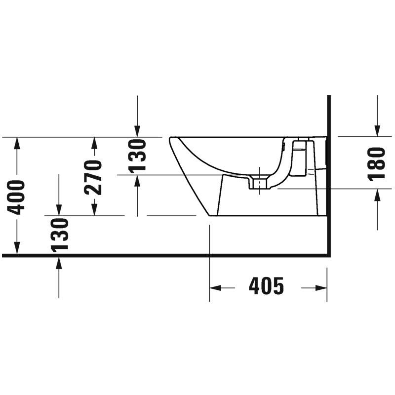 Duravit D-Neo Bideu suspendat 36x54 cm [4]